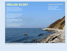 Tablet Screenshot of helles-klint.dk